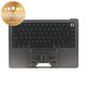 Górna rama klawiatury do MacBook Pro 14", A3185 (2024), z klawiaturą US i baterią, Space Black, 661-50210, Genuine Apple