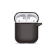 Etui silikonowe do AirPods 1 i 2, Przezroczysty, Czarny, Black