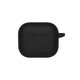 Etui silikonowe do AirPods 3, Przezroczysty, Czarny, Black