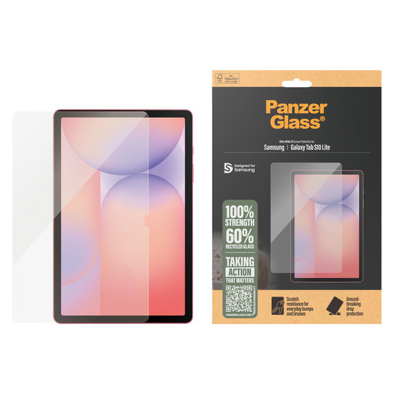 Szkło hartowane UWF do Samsung Galaxy Tab S10 Lite, Przezroczyste, PanzerGlass