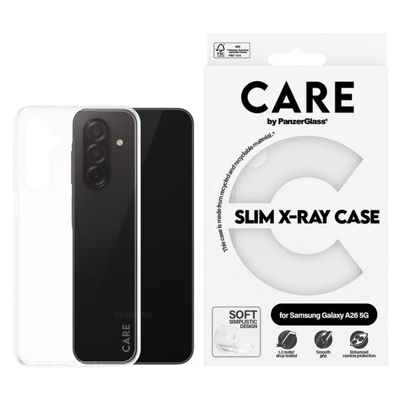 Etui X-Ray do Samsung Galaxy A26 5G, Przezroczyste, PanzerGlass