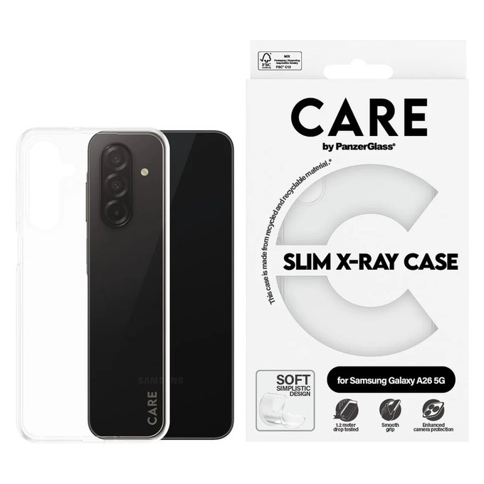Etui X-Ray do Samsung Galaxy A26 5G, Przezroczyste, PanzerGlass