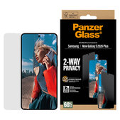Szkło hartowane UWF 2-Way Privacy z aplikatorem do Samsung Galaxy S26+, Przezroczyste, PanzerGlass