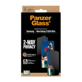 Szkło hartowane UWF 2-Way Privacy z aplikatorem do Samsung Galaxy S26 Ultra, przezroczyste, clear, PanzerGlass