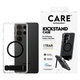 Etui Kickstand z czarnym QI do Samsung Galaxy S26 Ultra, Przezroczyste, PanzerGlass