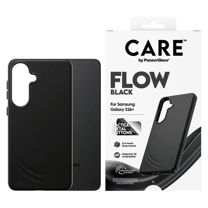 Etui FLOW z QI do Samsung Galaxy S26+, Czarne, PanzerGlass