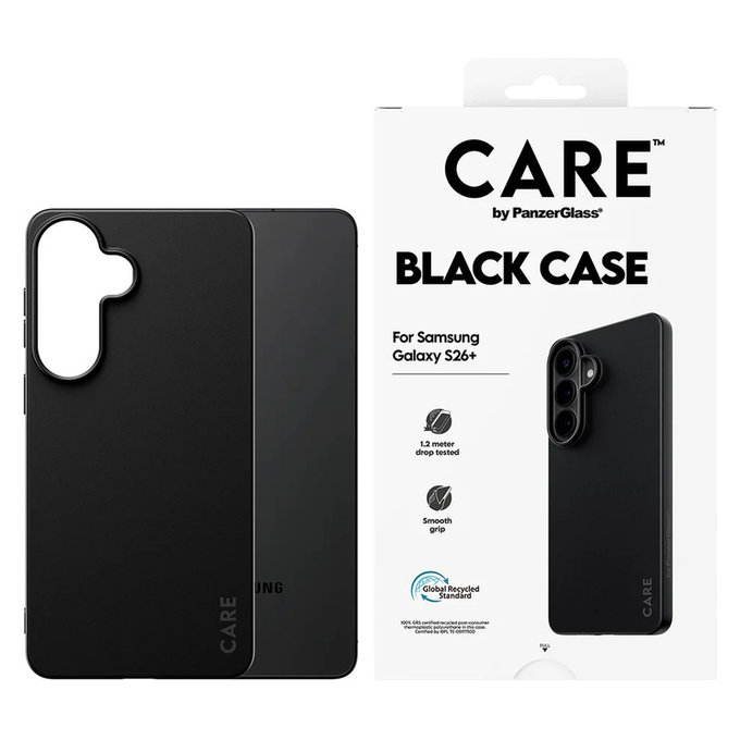 Etui TPU do Samsung Galaxy S26+, Czarne, PanzerGlass