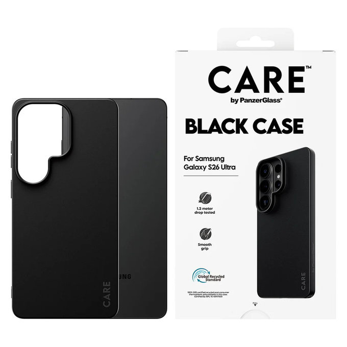 Etui TPU do Samsung Galaxy S26 Ultra, Czarne, PanzerGlass