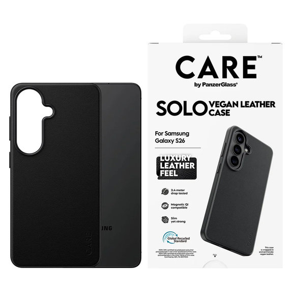 Etui Solo do Samsung Galaxy S26, Czarne, PanzerGlass
