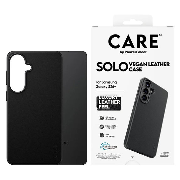 Etui Solo do Samsung Galaxy S26+, Czarne, PanzerGlass