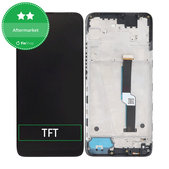 Wyświetlacz do Motorola One Fusion Plus, Ekran dotykowy z ramką, Black, TFT