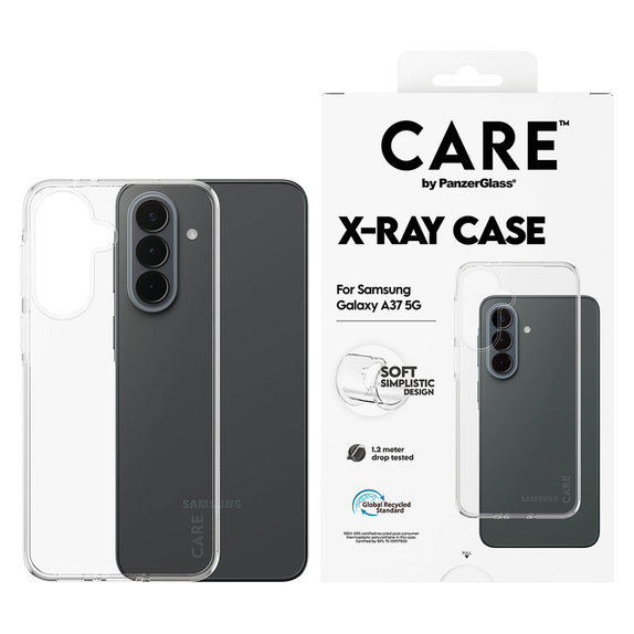 Etui X-Ray do Samsung Galaxy A37, Przezroczyste, PanzerGlass