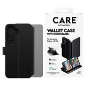 Etui Wallet Kickstand do Samsung Galaxy A57, Czarne, PanzerGlass