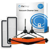 Zestaw części zamiennych do Xiaomi Robot Vacuum X20 Max, X20 Pro (1x Główna szczotka, 2x Filtr, 2x Szczotka boczna)