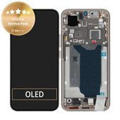 Wyświetlacz dla Xiaomi 15T Pro 5G, Mocha Gold, Ekran dotykowy z ramką, 5600060O12U00, Genuine Service Pack