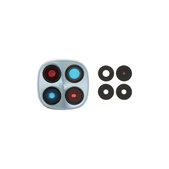 Szklo obiektywu tylnej kamery z oslona, ramka do Xiaomi Redmi Note 15 Pro 5G, Glacier Blue