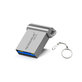Metalowy pendrive USB 64 GB, USB 3.0, srebrny