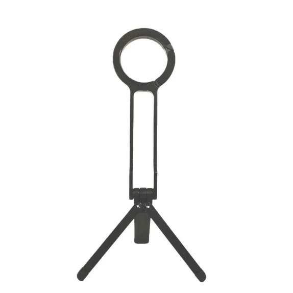 Składany magnetyczny stojak na telefon, kompatybilny z MagSafe, czarny