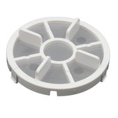 Dokładny filtr silnika stacji dokującej, Biały do Dreame Bot L10s Pro Ultra Heat, L10s Ultra Gen2, L40 Ultra, Xiaomi Mi Robot Vacuum X10+