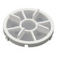 Dokładny filtr silnika stacji dokującej, Biały do Dreame Bot L10s Pro Ultra Heat, L10s Ultra Gen2, L40 Ultra, Xiaomi Mi Robot Vacuum X10+