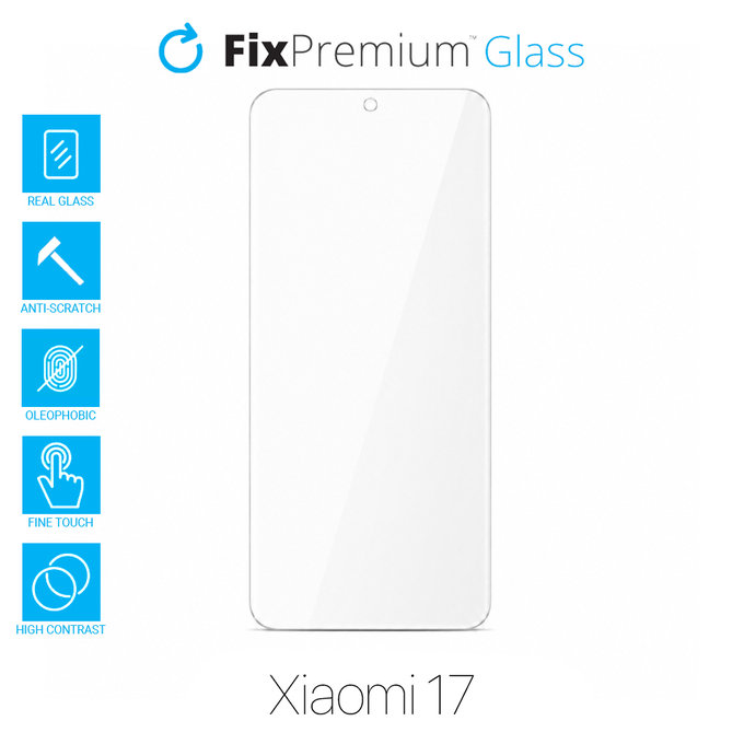 Szkło hartowane do Xiaomi 17, FixPremium