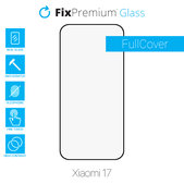 Szkło hartowane FullCover do Xiaomi 17, FixPremium