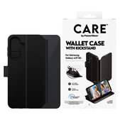 Etui Wallet Kickstand do Samsung Galaxy A27, Czarne, PanzerGlass