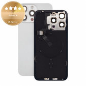 Szkło tylnej obudowy do iPhone 15 Pro Max, White Titanium, Pulled A