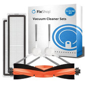 Zestaw części zamiennych do Xiaomi Robot Vacuum X10 (1x Szczotka główna, 2x Filtry, 2x Szczotki boczne)