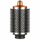 Duża okrągła szczotka zwiększająca objętość do Dyson Airwrap HS01, HS05, Nickel / Copper