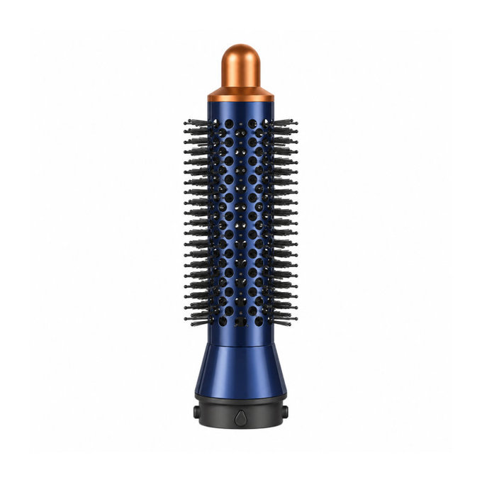 Mała okrągła szczotka zwiększająca objętość do Dyson Airwrap HS01, HS05, Prussian Blue / Rich Copper