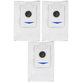 Worek na kurz, 3 szt., Węgiel aktywny do Ecovacs Deebot X2-series, X5-series