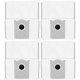 Worek na kurz, 4 szt. do Ecovacs Deebot T30c, T50-series, T80-series, X8-series, X9 Pro-series