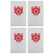Worek na kurz, 4 szt. do Miele Compact C1, Compact C2, Complete C1, S4, S6, S 241 - S 799