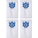 Worek na kurz, 4 szt. do Miele Classic C1, Complete C2, Complete C3, S2, S5, S8, S 400i - S 858