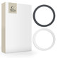 Magnetyczny pierścień MagSafe MagMat MagSafe 2-PACK Black &, srebrna, Tech-Protect