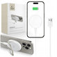 Ładowarka bezprzewodowa QI15W-A33 Magnetic MagSafe, biała, Tech-Protect