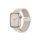 Pasek Nylonmag do Apple Watch 8 / 9 / 10 / 11 / SE (40 / 41 / 42 mm), Natural Titanium, Tech-Protect