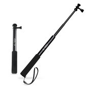Selfie stick ze statywem GA100 do GoPro / DJI / INSTA360, czarna, Tech-Protect