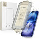 Szkło hartowane Quick Set+ 2-PACK do iPhone 15 / 16, czarna, Tech-Protect