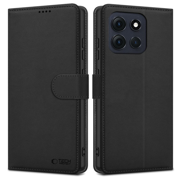 Etui Wallet do Motorola Moto G56 5G, czarna, Tech-Protect