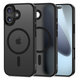 Etui MagMat MagSafe do iPhone 17, Matte Black, Tech-Protect