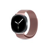 Pasek Milaneseband do Samsung Watch 8 / 9 / Classic (40 / 44 / 46 mm), Rose Gold, Tech-Protect
