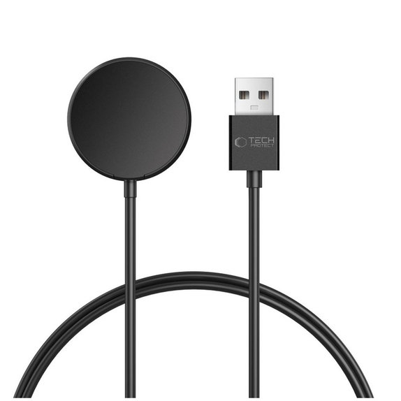 Kabel MC03 Ultraboost Magnetic Charging USB Cable 100cm do Samsung Watch, czarna, Tech-Protect