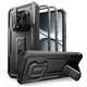 Etui Kevlar Cam+ z 2 przednimi ramkami do Xiaomi Redmi Note 15 Pro 5G, czarne, Tech-Protect