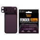 Pierścienie ochronne obiektywu kamery Fender do iPhone 18 Pro Max, Dark Cherry, PanzerGlass