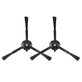 Szczotka boczna, 2 szt., Czarna do Roborock Qrevo MaxV, Pro, Plus, S