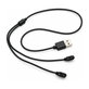 Ładowarka magnetyczna 2PIN 2w1 do okularów Bluetooth, zegarków i słuchawek