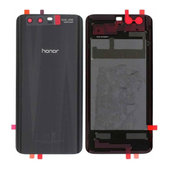 Tylna pokrywa baterii do Huawei Honor 9, 02351LGH, Czarny, Black, Genuine Service Pack