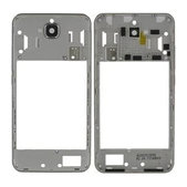 Ramka srodkowa do Huawei Y6 Pro, 97070LER, Szary, Gray, Genuine Service Pack